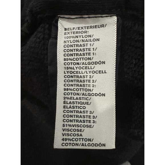 James Perse x Yosemite Mixed Media Jacket Zip Puffer Black Size 1 US Small - Picture 13 of 16